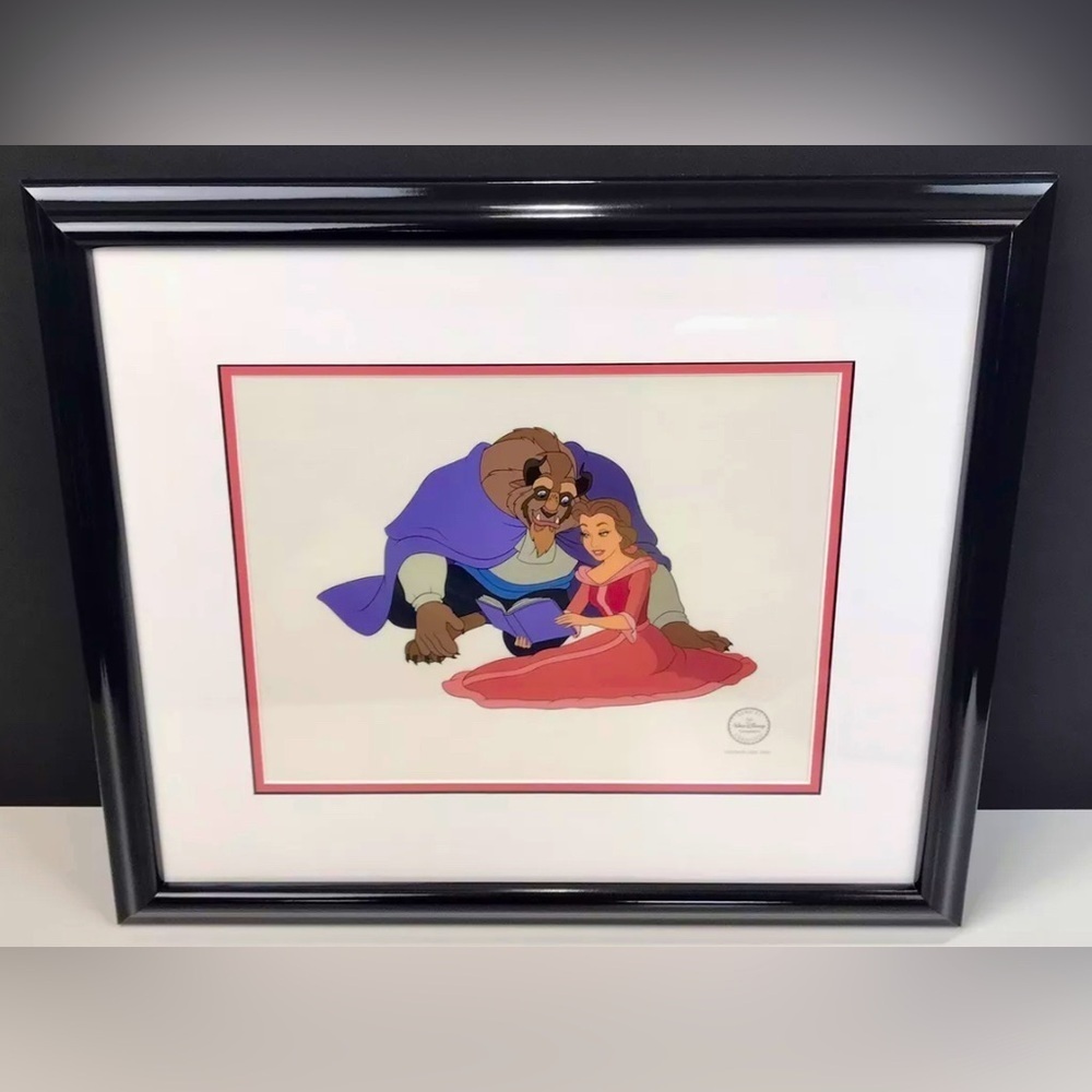 DISNEYSβ BEAUTY & THE BEAST "COZY COUPLE" SERICEL -LIMITED EDITION- Β©οΈ1994